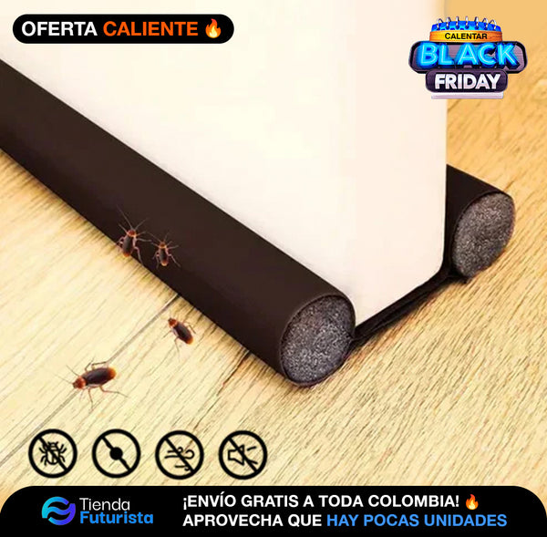 Burlete Aislante Protector de Puerta ¡Compra 2 artículos y obtén un 35% de descuento!