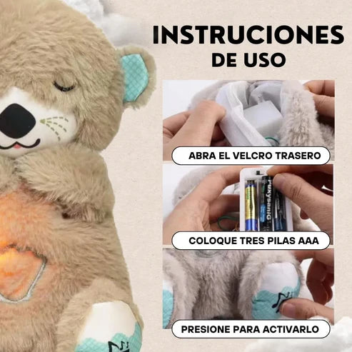 🧸 NUTRIA DE PELUCHE QUE RESPIRA PARA ALIVIAR LA ANSIEDAD