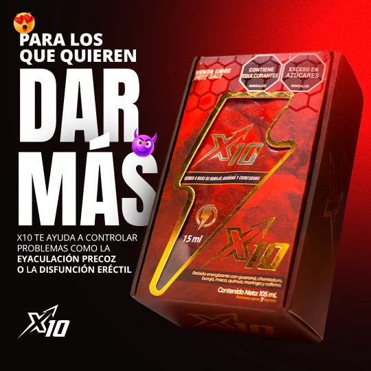 CAJA CON 7 X10 POTENCIALIZADOR® [PROMOCIÓN EXCLUSIVA]