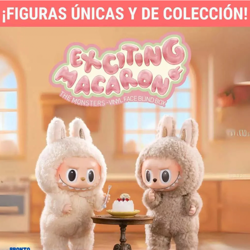 Labubu Peluche viral | Macaron Monsters Sorpresa